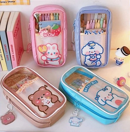 Estojo Luxo com Divisórias - Importada