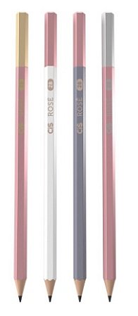 Lápis Grafite Rose Gold, 2B - Cis