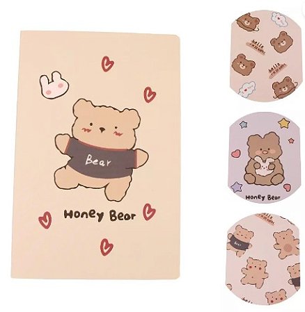 Caderneta Honey Bear