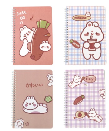 Caderno espiral Coelho