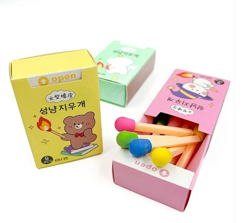 Borracha fofa Caixinha de Fosforo - Importada