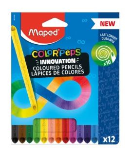 Lápis de cor Infinity 12 cores
