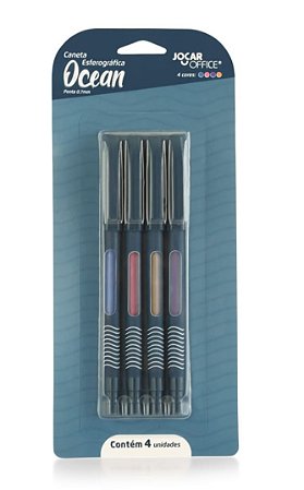 Blister caneta esferográfica ocean