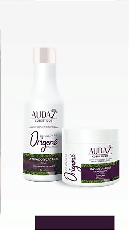 Kit Origens Açaí com Máscara 500g + Ativador de Cachos 1 Litro.