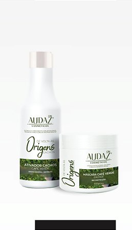 Kit Origens Café Verde com Máscara 500g e  Ativador de Cachos 1 Litro.