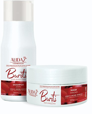 Kit Buriti Shampoo 300ml + Máscara 300g