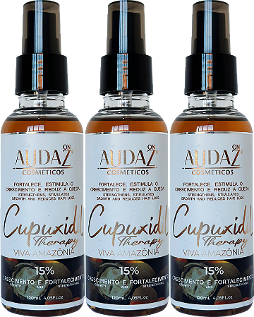 Tônico de Crescimento Capilar 120ml Cupuxidil Therapy - Tratamento para 6 mês