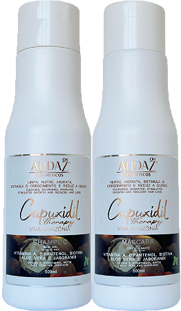 Shampoo 500ml + Máscara 500ml Cupuxidil Therapy