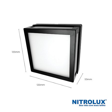 Arandela JN-03-PR  LED 3W IP65 3000K