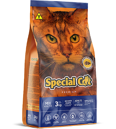 Ração Para Gatos Adultos Special Cat Mix