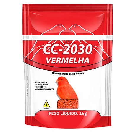 Ração CC-2030 vermelha 1kg