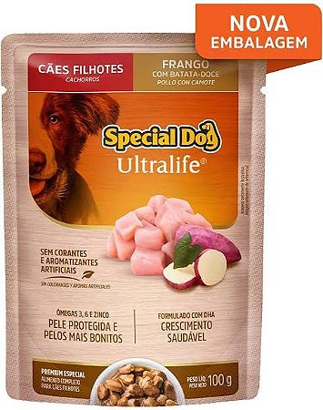 Sache para Cães Filhotes Special Dog