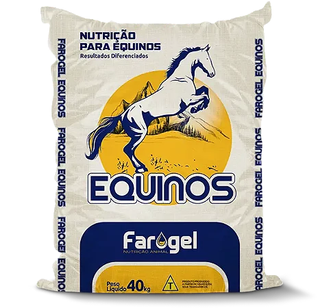 Ração equinos com melaço Farogel 40kg