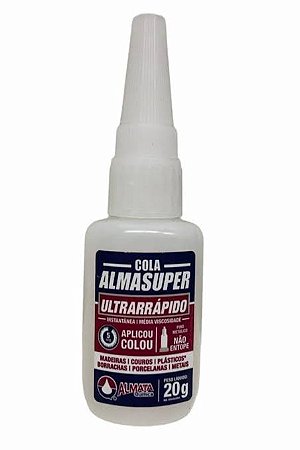 Cola Almasuper Adesivo Instantâneo 20g