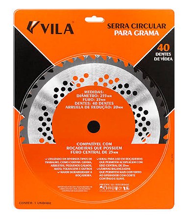 Serra Circular Para Grama Vila