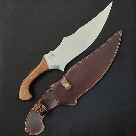 FACA TRADICIONAL AÇO INOX POLIDO 11 POLEGADAS ARABE