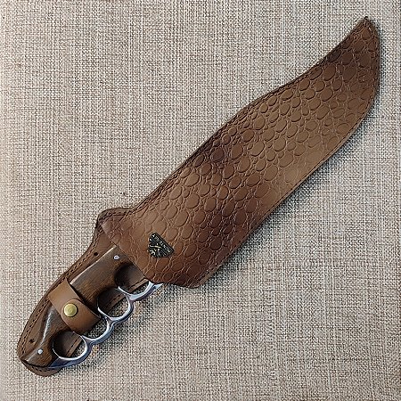 FACA AÇO INOX POLIDO 12,5 POLEGADAS THUNDER BOWIE