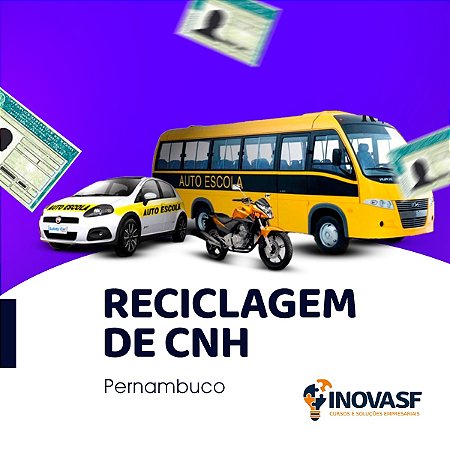 Curso online de Reciclagem de CNH - Pernambuco