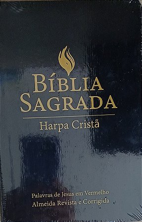 BÍBLIA SAGRADA- HARPA CRISTÃ- REVISTA E CORRIGIDA