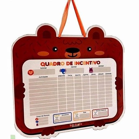 QUADRO DE INCENTIVO BICHOS
