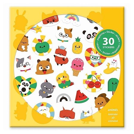 30 ADESIVOS EMOJI ANIMADO