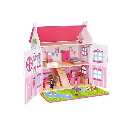 SUPER CASA DE BONECAS ROSAS