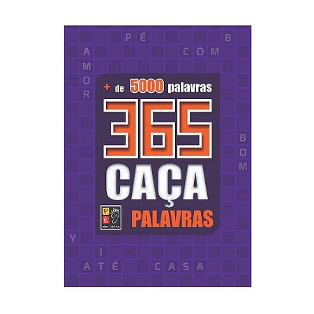 MAIS DE 5000 PALAVRAS 365 CACA PALAVRAS