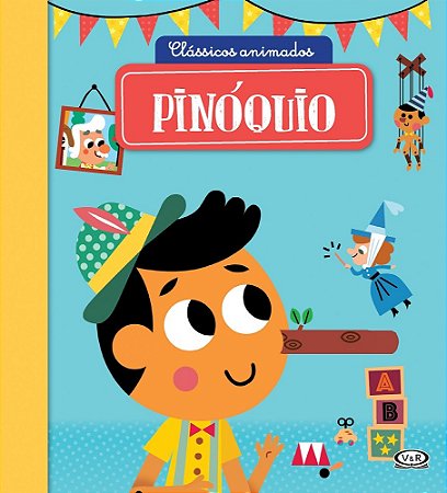 LIVRO CLASSICOS ANIMADOS PINOQUIO