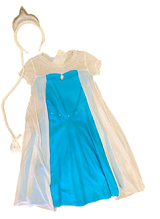 VESTIDO PRINCESA ELSA