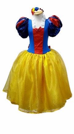 FANTASIA PRINCESA MACA BRANCA DE NEVE