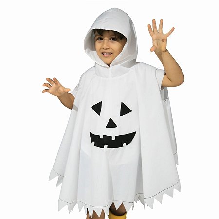 FANTASIA CAPA FANTASMA HALLOWEEN A23