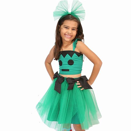 FANTASIA CONJ FRANKENSTEIN HALLOWEEN 2PC A23