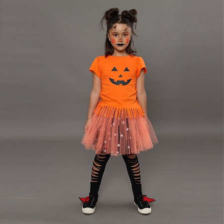 FANTASIA HALLOWEEN DOCINHO ABOBORA A23