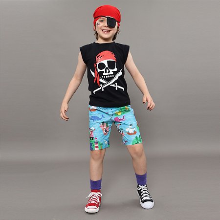 FANTASIA HALLOWEEN PIRATA DO TESOURO A23