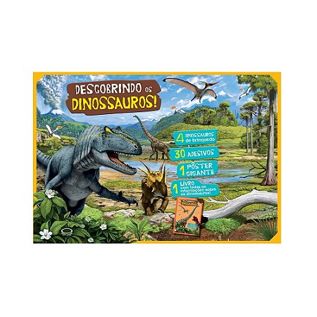 LIVRO DESCOBRINDO OS DINOSSAUROS
