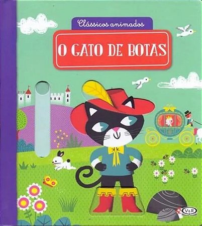 LIVRO CLASSICOS ANIMADOS O GATO DE BOTAS