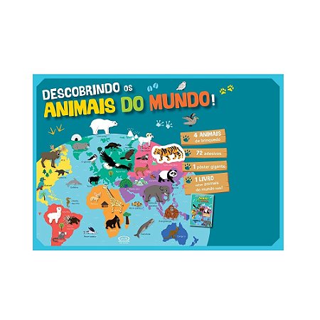 LIVRO DESCOBRINDO OS ANIMAIS DO MUNDO