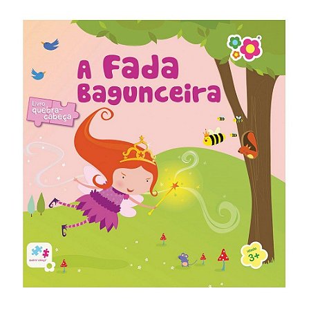 LIVRO QUEBRA CABECA A FADA BAGUNCEIRA