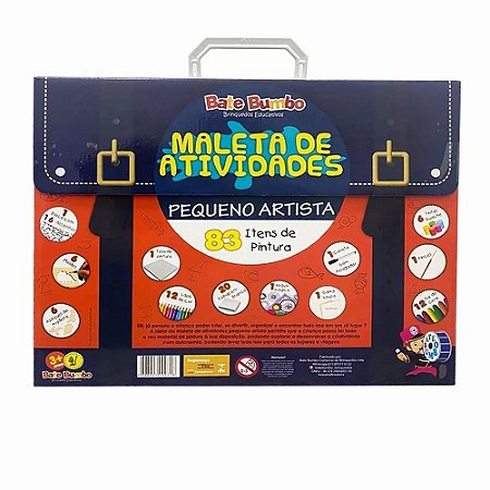 MALETA DO PEQUENO ARTISTA 83 PCS