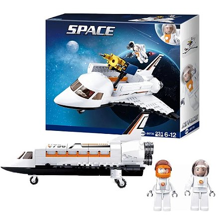 BLOCOS ASTRONAUTAS ONIBUS ESPACIAL 231PCS
