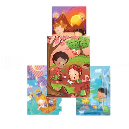 QUEBRA CABECA EXPLORANDO NATUREZA TERRA 60PCS