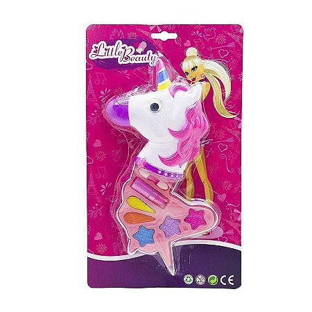 KIT MAQUIAGEM CABECA UNICORNIO