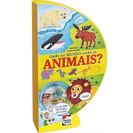 LIVRO GLOBO ONDE NO MUNDO ESTAO OS ANIMAIS