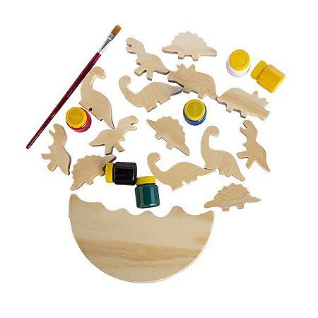 JOGO DE EQUILIBRIO DOS DINOSSAUROS PARA COLORIR