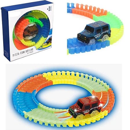PISTA COM BRILHO 81PCS