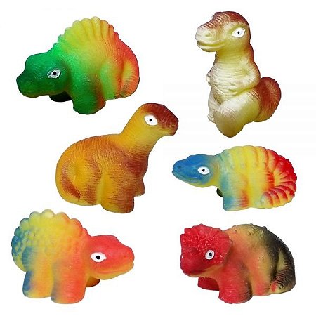 DINO OVO SURPRESA COLORIDO 6CM