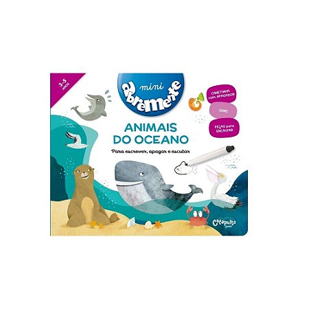 ABREMENTE MINI ANIMAIS DO OCEANO