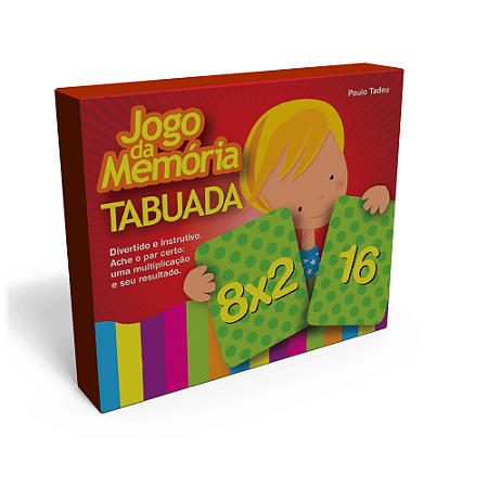 JOGO DA MEMORIA TABUADA