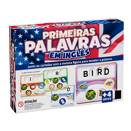 JOGO PRIMEIRAS PALAVRAS INGLES