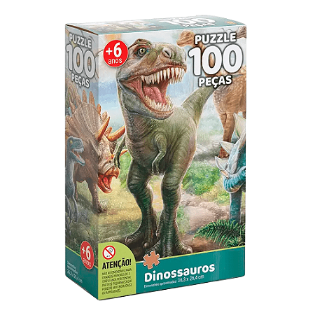 QUEBRA CABECA DINOSSAUROS 100 PCS